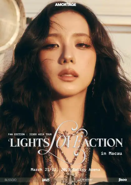 2025 JISOO ASIA TOUR LIGHTS LOVE ACTION IN MACAU