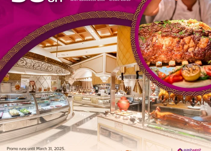 East West Bank 50 OFF at Medley Buffet Okada Manila