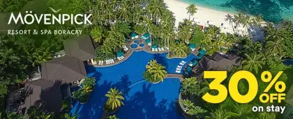 BD0 30 OFF at Movenpick Resort Spa Boracay