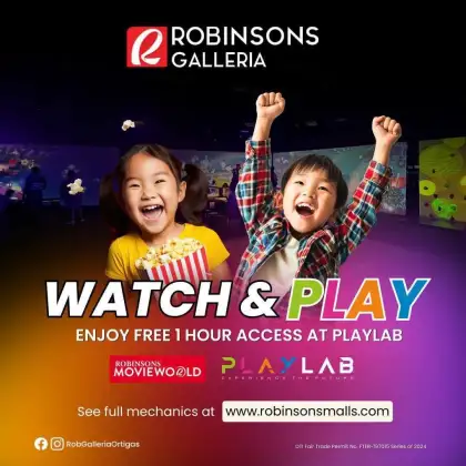 Robinsons Movieworld x Play Lab Watch Play Promo