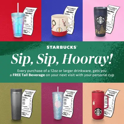 Starbucks Sip Sip Hooray