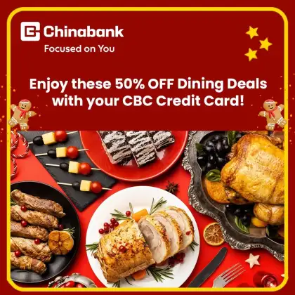 Chinabank Credit Card 50 OFF Dining Deals