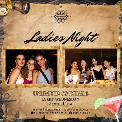 Buccaneers Rum Kitchen Ladies Night