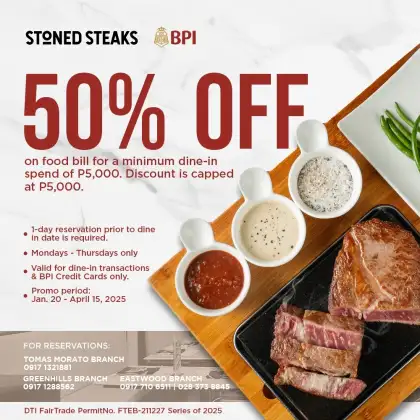 Stoned Steaks x BPI 50 OFF