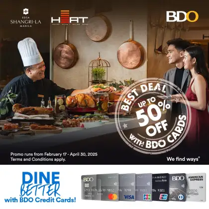 Up to 50 OFF on buffet at HEAT Edsa Shangri La