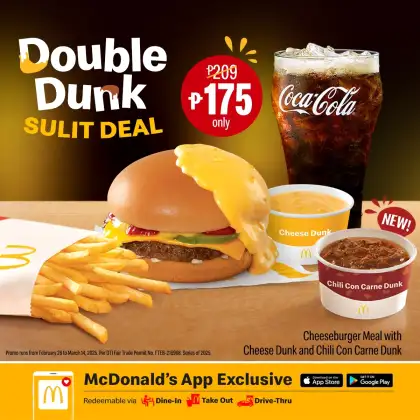 Mc Donalds Double Dunk Sulit Deal