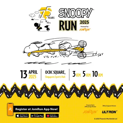 Snoopy Run 2025 Powered By Jom Run Singapore