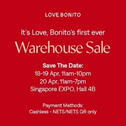 Love Bonito Expo Warehouse Sale