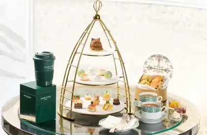 Afternoon Tea at The Ritz Carlton Bar Lounge Macau