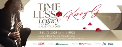 Kenny G Timeless Legacy Tour in Malaysia 2025