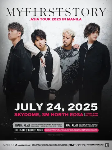 MY FIRST STORY ASIA TOUR 2025 in MANILA
