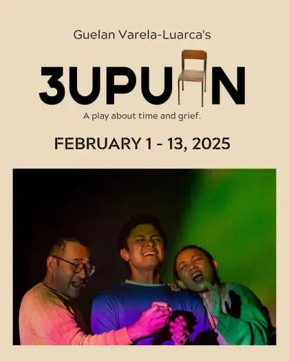 3 Upuan Play about Time and Grief