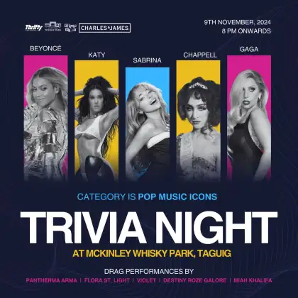 Trivia Night Pop Music Icons