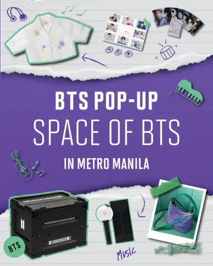 BTS POP UP SPACE OF BTS