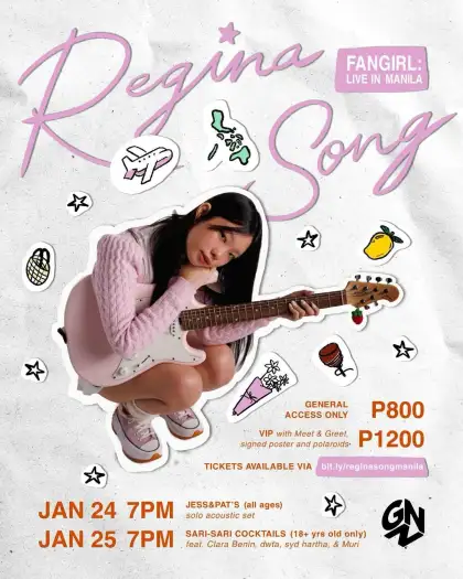Regina Song Fangirl Live in Manila