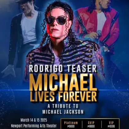 Rodrigo Teasers MICHAEL LIVES FOREVER