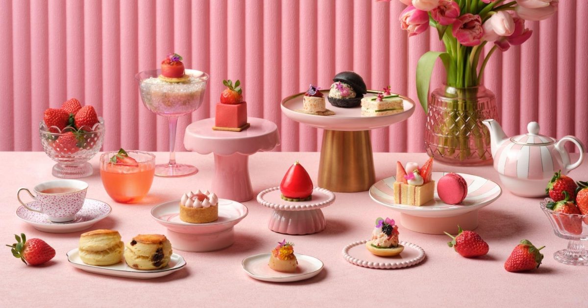 Strawberry Bliss Afternoon Tea | The Beat Singapore