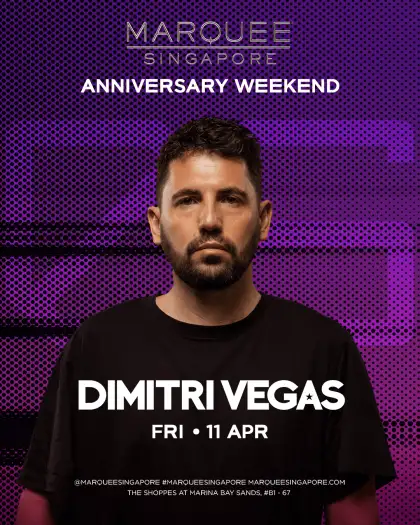 3 Marquee Singapore Presents DIMITRI VEGAS