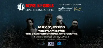10 Boys Like Girls Live in Singapore 2025