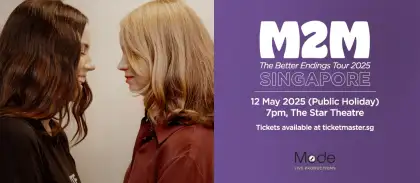10 M2M The Better Endings Tour 2025 - Live in Singapore