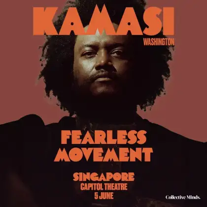 1 Kamasi Washington: Fearless Movement Asia Tour in Singapore