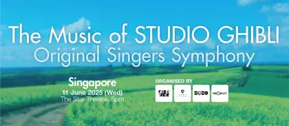 10 The Music of STUDIO GHIBLI Original Singers Symphony - Singapore