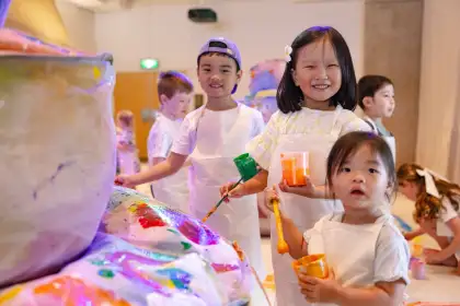 3 Colours on Shore: Immersive Children's Installation by Mit Jai Inn