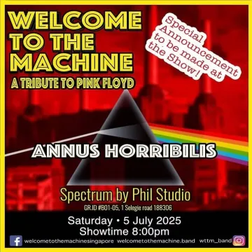 Annus Horribilis Welcome to the Machine Plays Dark Side of the Moon More