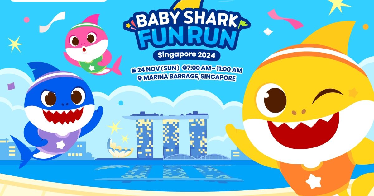 Baby Shark Fun Run Singapore 2024 | The Beat Singapore