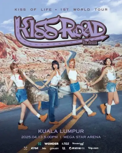 2025 KISS OF LIFE Live in Kuala Lumpur