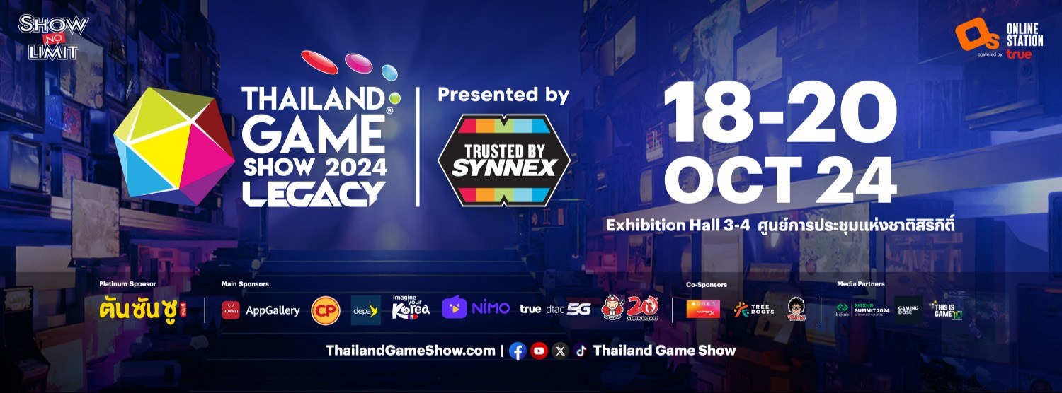 Thailand Game Show 2024 Presented by… The Beat Bangkok