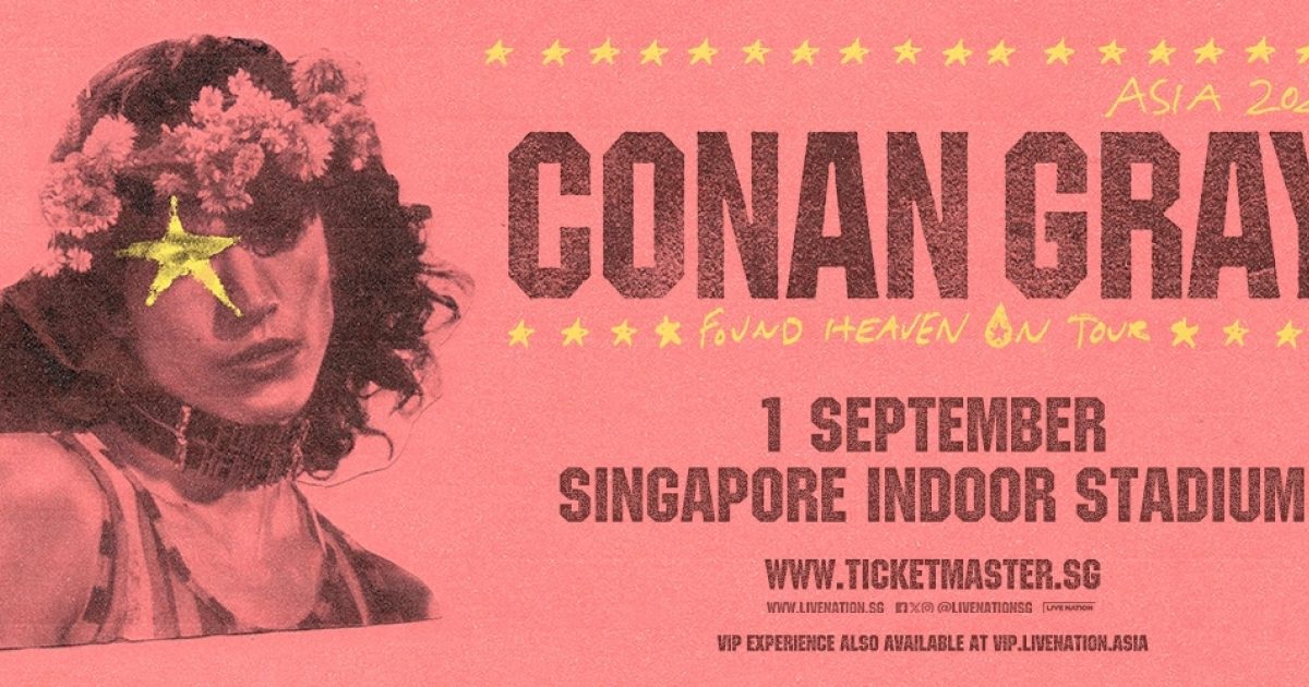 Conan Gray: Found Heaven on Tour 2024… | The Beat Singapore