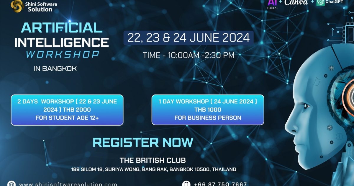 Artificial Intelligence Workshop in… | The Beat Bangkok