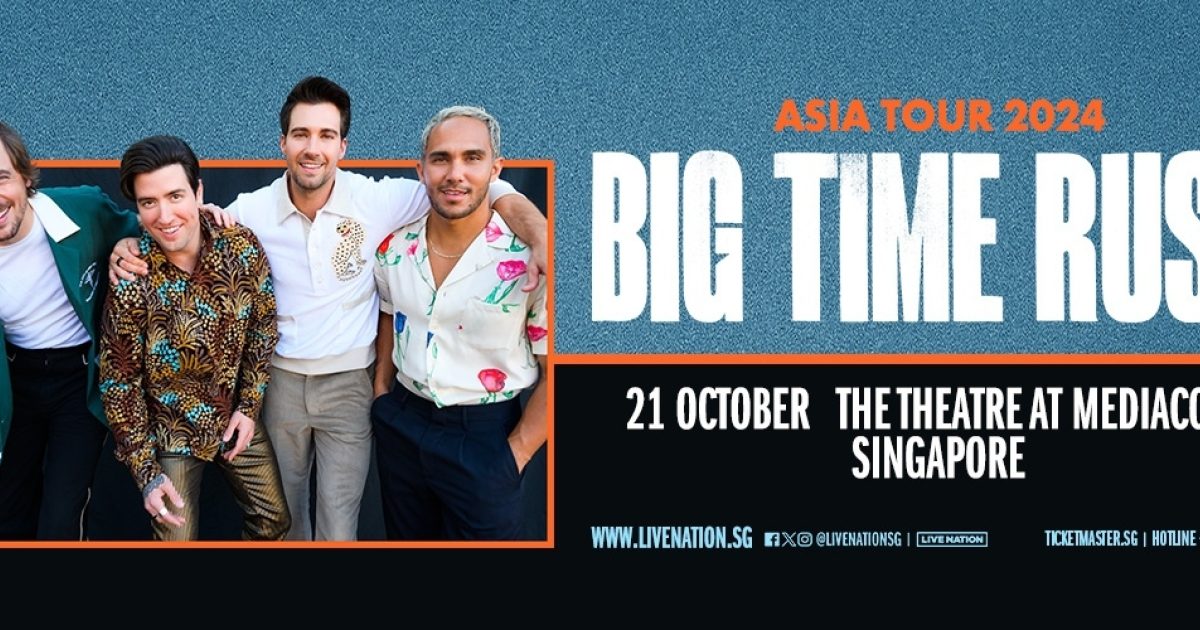 BIG TIME RUSH in Singapore The Beat Singapore