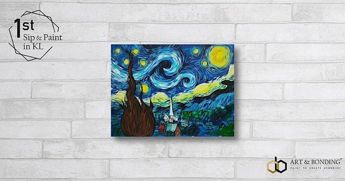 Sip & Paint Night: Starry Night by Van Gogh