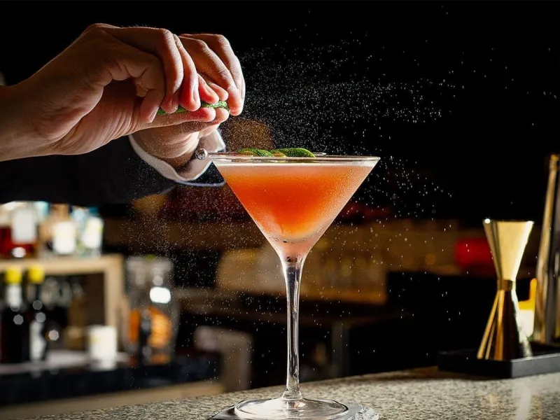 Happy Hour at the Sora Rooftop Bar