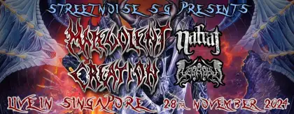 1. Malevolent Creation (USA) - Asia Tour 2024
