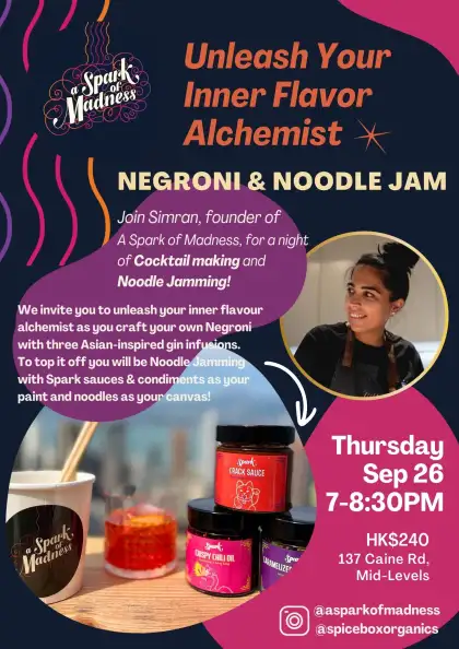 1. Negroni & Noodle Jam