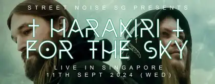 10. HARAKIRI FOR THE SKY Asia Tour - Live in Singapore