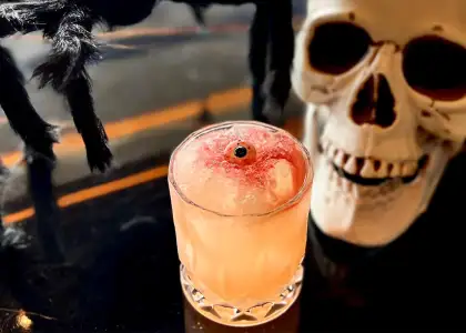 Cocktail Skull Halloween