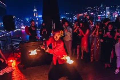 Aqua Hellish surprise Halloween performances