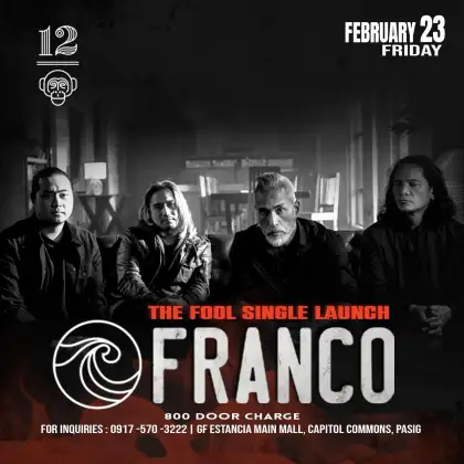 Franco The Fool Single Launch