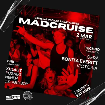 MADCRUISE Cruising in Chao Phraya River