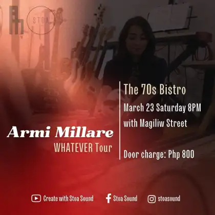 Armi Millare WHATEVER Tour