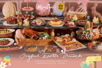 Joyful Easter Brunch at Rain Tree Cafe