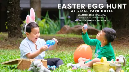 Easter Egg Hunt Rizal Park Hotel