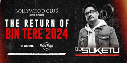10. BOLLYWOOD CLUB Presents India’s Favourite DJ Suketu at Hard Rock Café