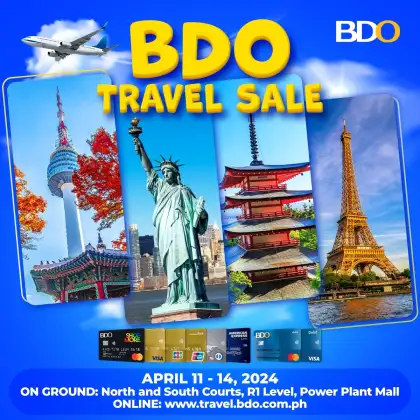 BDO Travel Sale