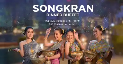 7. Songkran Dinner Buffet at FLOW