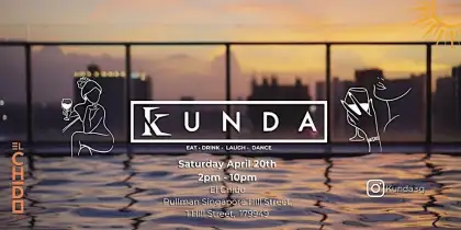 9. Kunda Rooftop Pool Party at El Chido